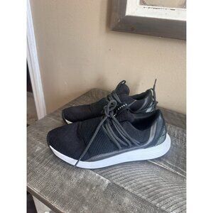 Under Armour Charged Breathe Womens Size 9 Black Sneakers Running Shoes 3019973